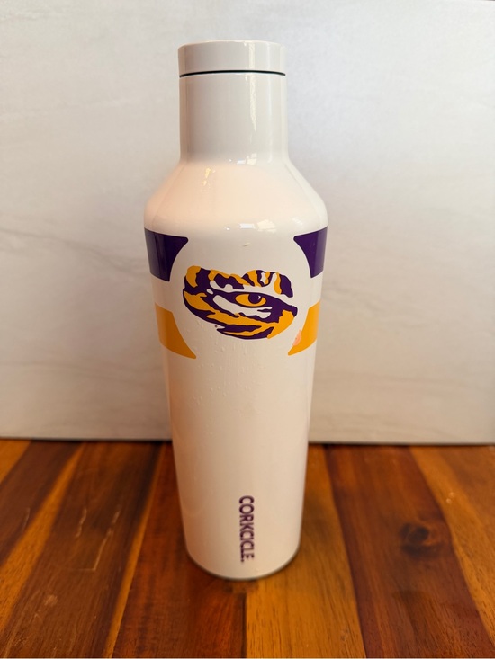 Corkcicle Other - Corkcicle White LSU Tigers 16oz. Canteen Tiger Eye NEW
